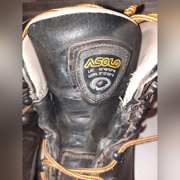 Asolo TPS 520 GV MM Evo Men’s size 10.5 Trekking Hiking Boots GUC - Picture 7 of 13